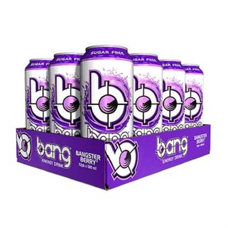 Bang Energy 12 x 500 ml,  Bangster Berry