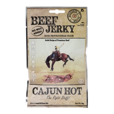 Beef Jerky 50 g, Cajun-Hot