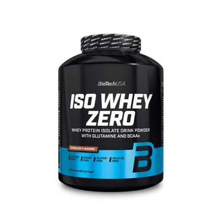 Iso Whey Zero lactose free 5 lbs, Black Biscuit