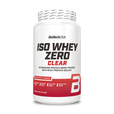 Iso Whey Zero Clear, lactose free 3 lbs, Tropical Fruit