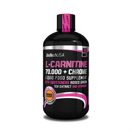 L-Carnitine+Chrome 500ml, Orange