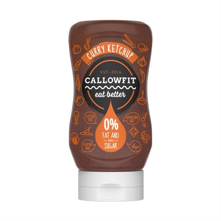 Callowfit 300 ml x 6st, Curry Ketchup Sauce