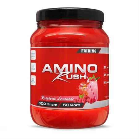 Amino Rush 500 g, Raspberry Lemonade