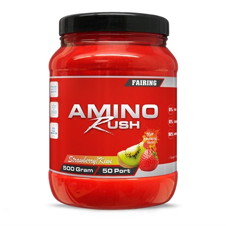Amino Rush 500 g, Strawberry/Kiwi