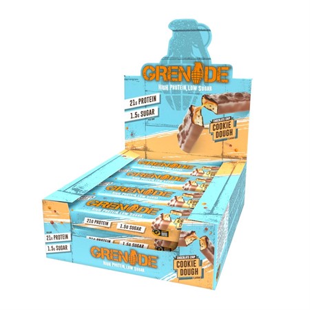 Grenade Proteinbar 12 x 60 g, Chocolate Chip Cookie Dough