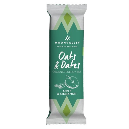 Energibar Ekologisk 18 x 45 g, Apple Cinnamon