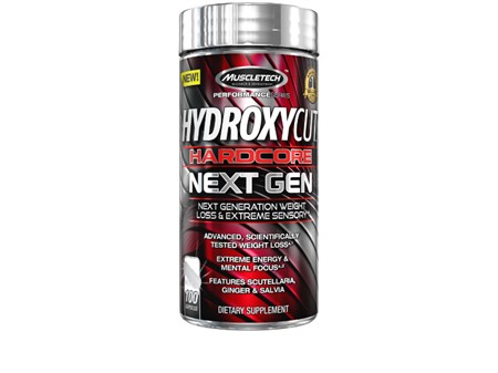 Hydroxycut Hardcore Next Gen 100 caps