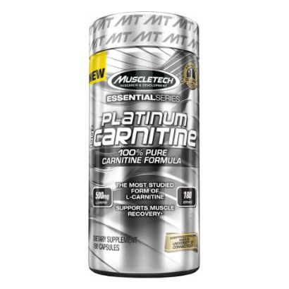 ES Platinum 100% L-Carnitine 180 caps