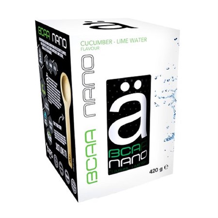 Nano BCAA 420 g, Cucumber - lime water
