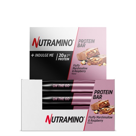 Proteinbar 64g x 12, Fluffy Marshmallow/Raspberry