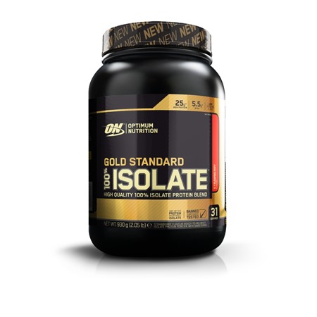100% Gold Standard ISOLATE 2,05 lbs, Strawberry