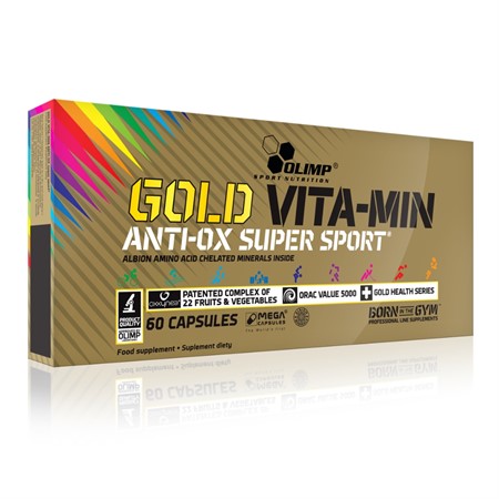 Gold-Vit Anti-OX Super Sport, 60 caps