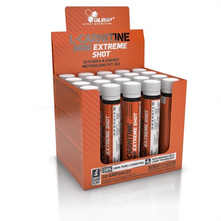 L-Carnitine Extr. Shot 20x25ml Orange