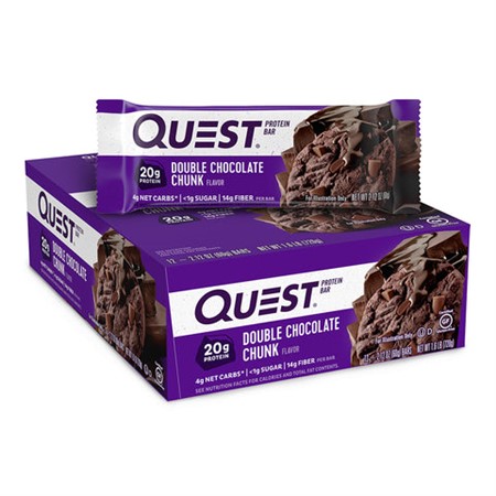 Quest Bar 12 x 60 g, Double Choc Chunk