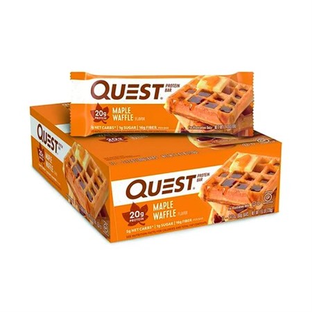 Quest Bar 12 x 60 g, Maple Waffle