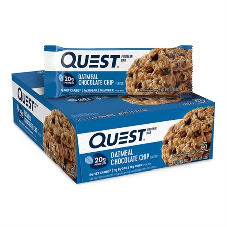 Quest Bar 12 x 60 g, Oatmeal Chocolate Chip