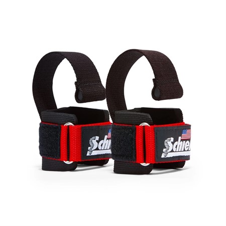 Power Lifting Straps +Dowel, Red