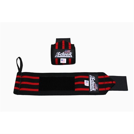 12" Heavy Duty Wrist Wraps , Black