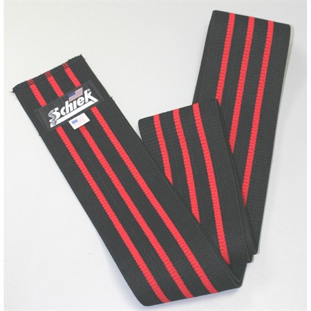 78" Knee Wraps, Velcro , Black