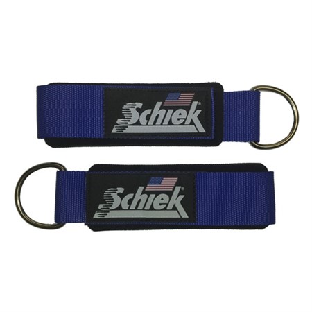 Schiek Ankle Straps (Pair), Navy Blue