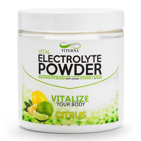 Vital Electrolyte Powder 120g Citrus - Vegan