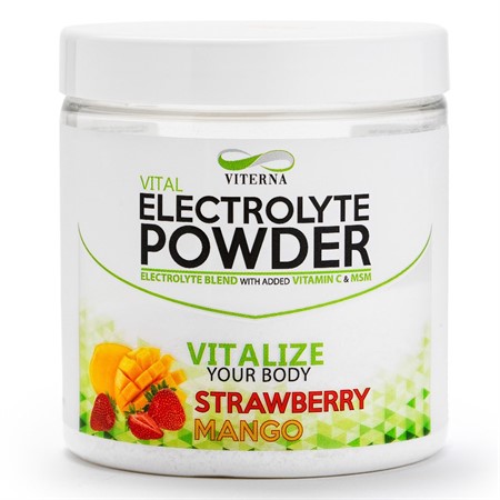 Vital Electrolyte Powder 120g Straw.Mango - Vegan