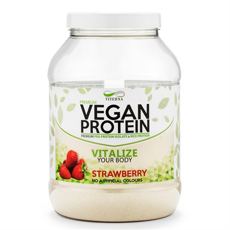 Vegan Protein 900g, Strawberry