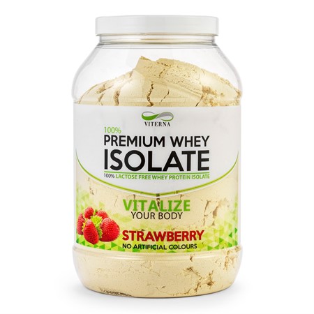 100% Premium Whey Isolate 2kg, Strawberry