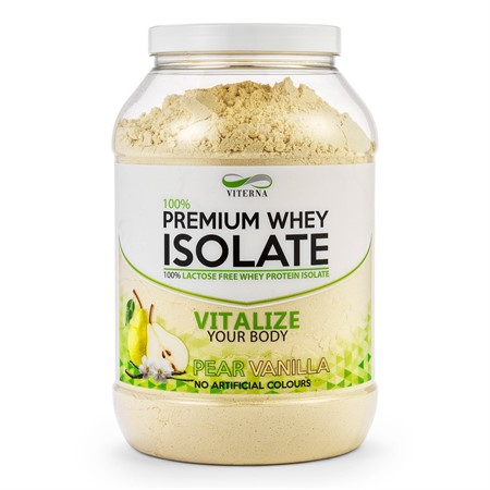 100% Premium Whey Isolate 2kg, Vanilla/Pear