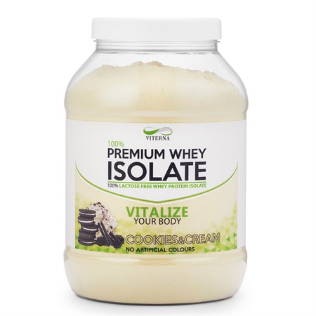 100% Premium Whey Isolate 900 g, Cookies & Cream